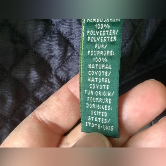 Ralph Lauren Fur Trim Wool Coat - Picture 11 of 11